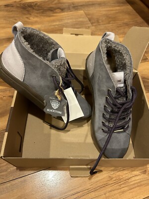 Blackstone QL48 Shearling-Lined Leather Shoes Style #55819 Size 7.5 EU38 Women s