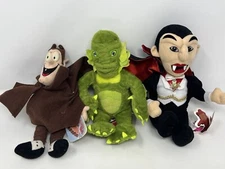 Universal Studios Monsters Stuffins 9" Plush 1999 Lot of 3: Wolfman & More