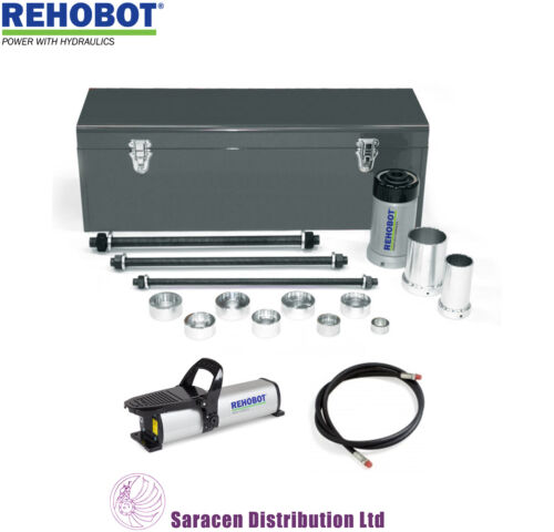 REHOBOT EBH18 SPRING EYE BUSHING REMOVAL KIT, AIR/HYDRAULIC PUMP, & HOSE - Picture 1 of 1