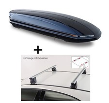 Dachbox VDPMAA580 Ltr+Dachträger VDP Delta für für Mercedes E W213 4 Türer ab 20 Dachbox VDPMAA580 Ltr+Dachträger VDP Delta für für Mercedes E W213 4 Türer ab 20