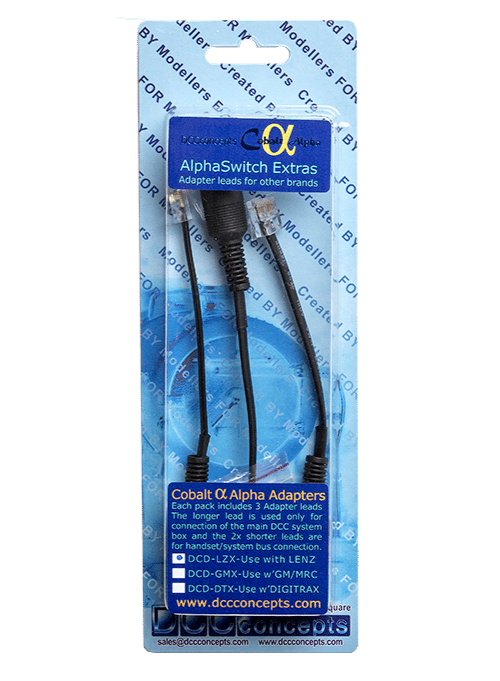 DCC Concepts ~ Cobalt Alpha Adapter Lenz ~ DCD-LZX | eBay DCC Concepts ~ Cobalt Alpha Adapter Lenz ~ DCD-LZX | eBay