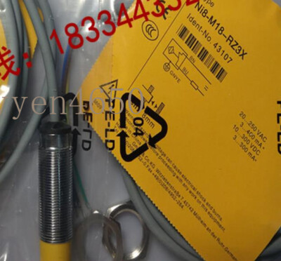 1Pcs New Turck Photo-Electric Sensor NI8-M18-RZ3X Proximity Switch cc