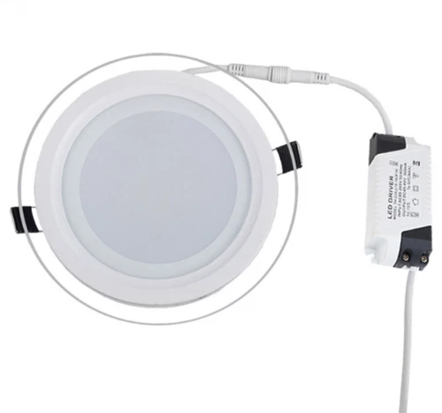 1/10x Dimmable 6W/9W/12W/18W LED Recessed Glass Ceiling Panel Down Light Lamp CA - Image 2 of 4