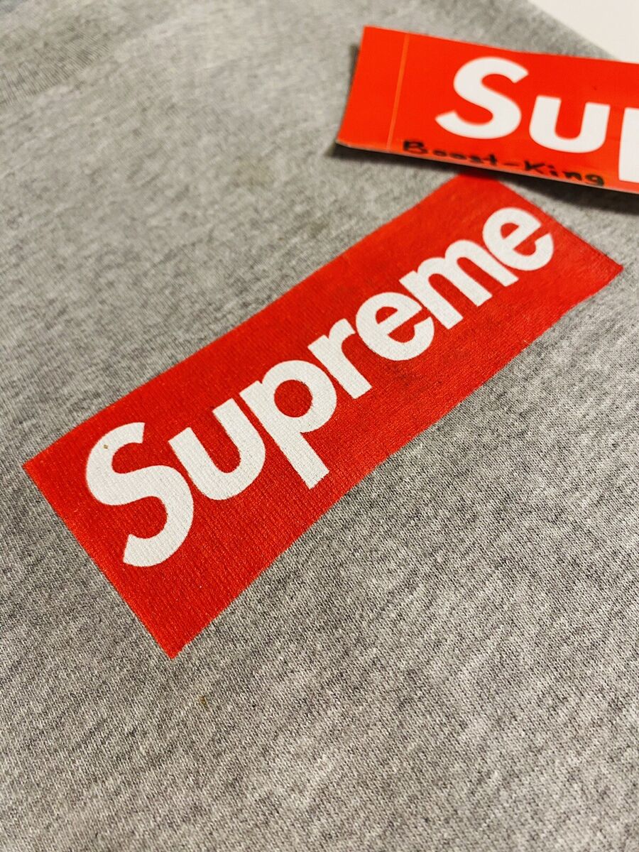 Supreme 20th Anniversary Box Logo Tee Grey