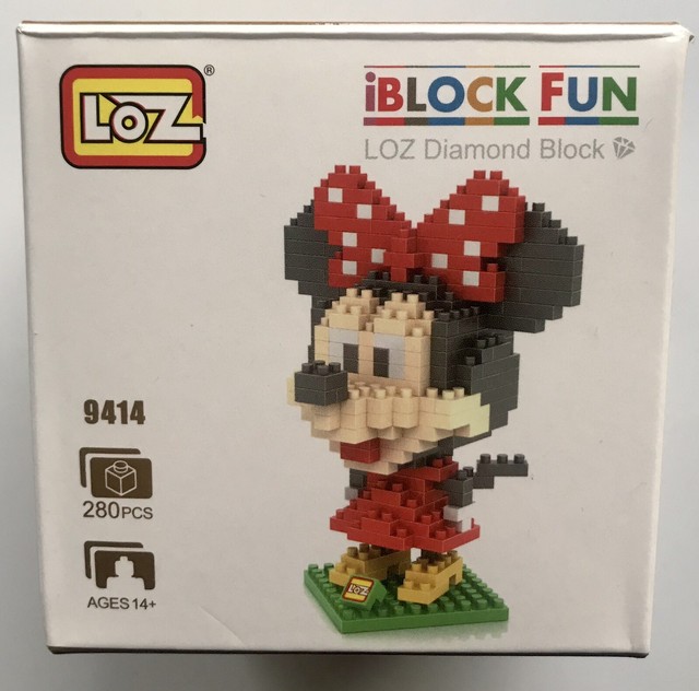 minnie mouse building blocks