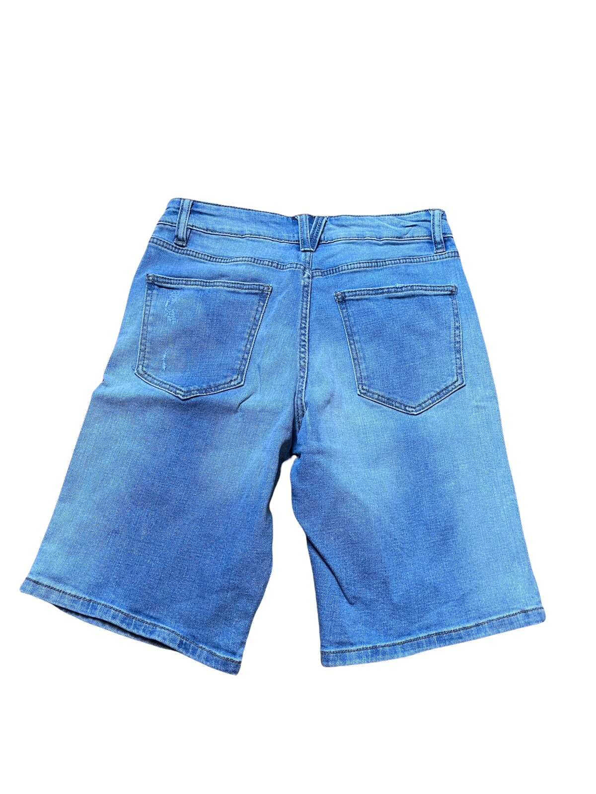 Just Jeans Womens Denim Shorts Size 6 Blue Relaxed Mid Rise Mid Length