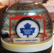 NHL TORONTO MAPLE LEAFS FAN DOME SNOW DOME SNOW GLOBE