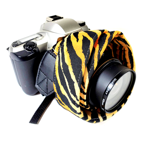 Correa para cámara Tiger - Correa para cámara a rayas de tigre - Cámara cómoda acolchada doble - Imagen 2 de 8