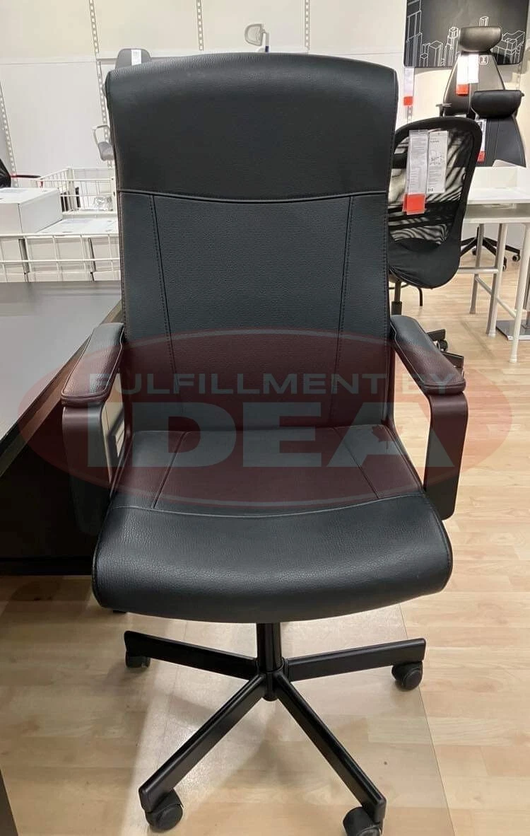 Brand New IKEA MILLBERGET Murum Black Swivel Chair 004.893.97 eBay