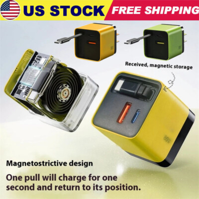3 In 1 GaN Charger Scalable 80w Max Fast Charger Module With Type C & USB Ports