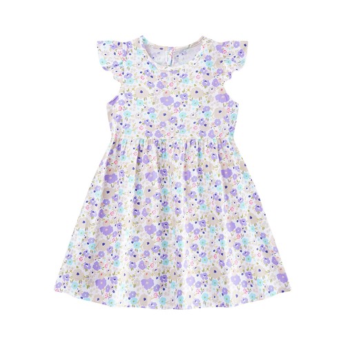 Kids Girls Sundress Tulle Dress Princess Dresses Party Outfit Gown Streetwear - Picture 36 of 45