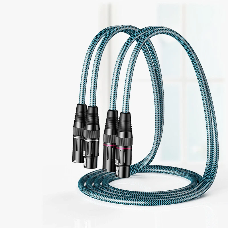 Hifi XLR Cable High Purity OFC 2XLR Male to Female Cable to interconnection - Image 4 of 4