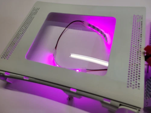 Custom Made Xbox 360 Fat Phat Case Mod Kit Schale Gehäuse mit LED Kit - Bild 10 von 18