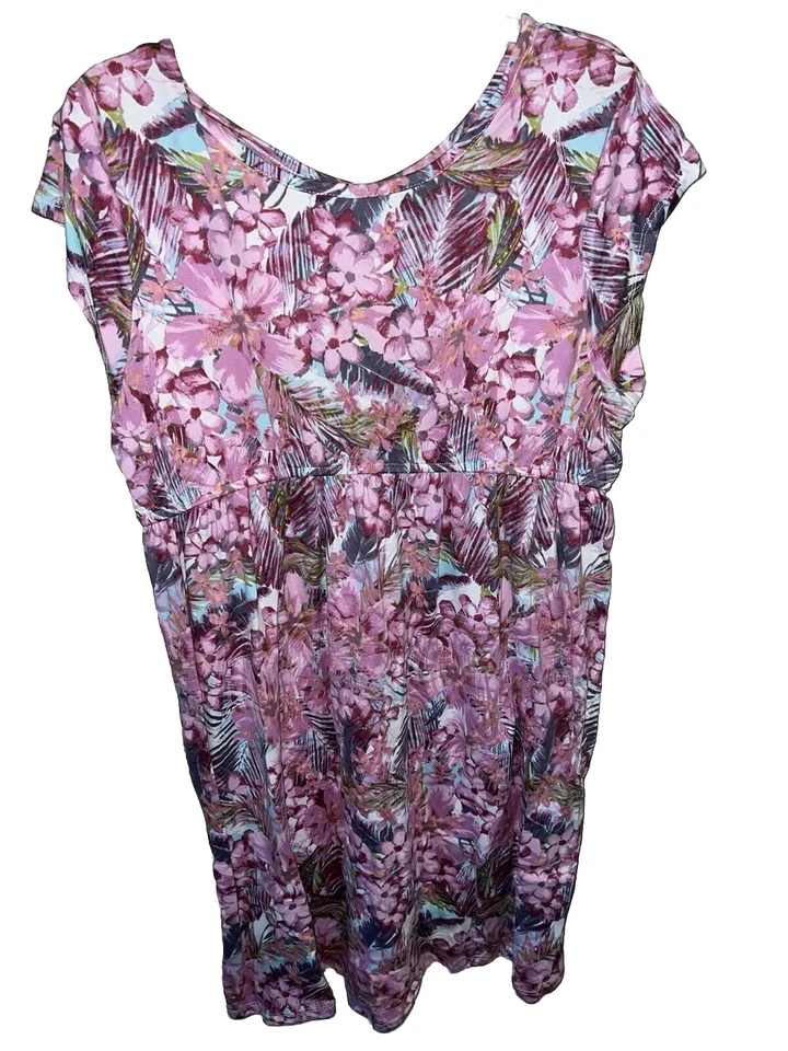 Vestido Jessica Simpson XL para niñas - Island Floral, colorido, nuevo Foto 4 de 4