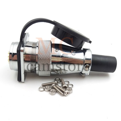 WF28 26Pin 5A Panel Mount Connector,Waterproof Electrical Wire Connector IP67 - Picture 3 of 6