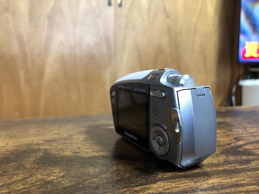 OLYMPUS μ-mini DIGITAL white English Language compact digital