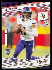 2021 Panini Chronicles #206 Kellen Mond Prestige Rookies Update