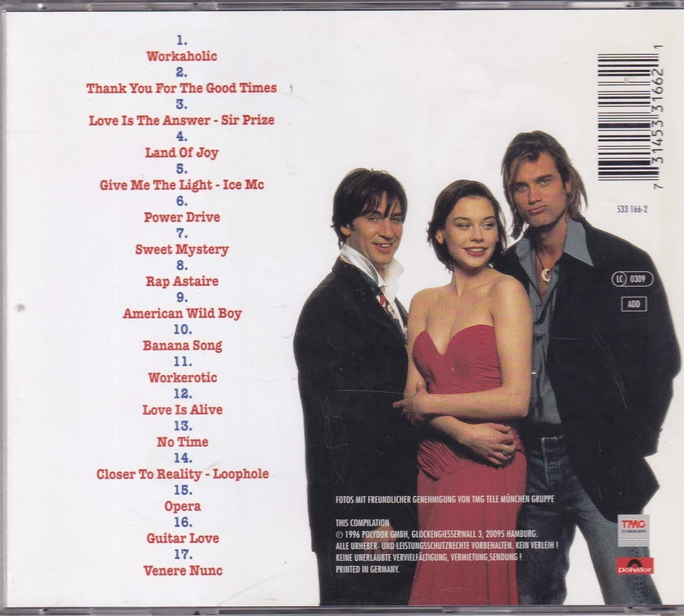 -0288- Workaholic - Music By The Train - CD - near mint - Bild 2 von 2