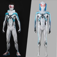 Spider-man Hood Jumpsuit Spiderman Cosplay Bodysuit Adult Kids Halloween Suit