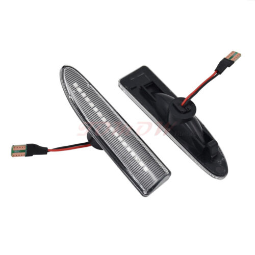 2x Para JAGUAR X-TYPE 2002-2008 LED Marcador Lateral Secuencial Luz Señal de Giro - Imagen 7 de 10