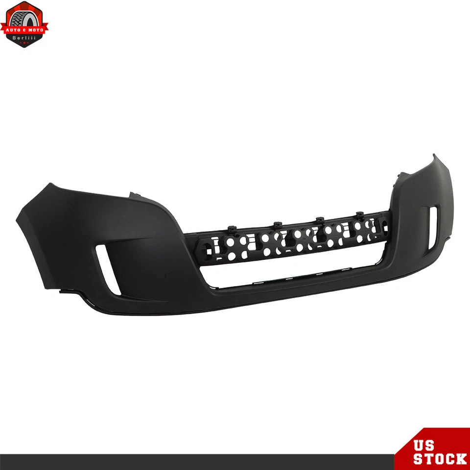 For Ford Edge 2011 2012 2013 2014 Front Bumper Cover Fascia Primed Black Plastic - Image 3 of 4
