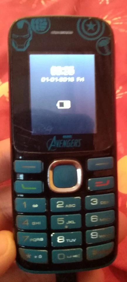 Teléfono Móvil Lexibook Avengers GSM20AV Negro y Azul Marvel Doble Sim Desbloqueado Foto 4 de 4