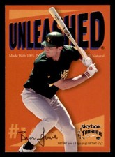 1999 SkyBox Thunder Unleashed #8 Ben Grieve Oakland Athletics