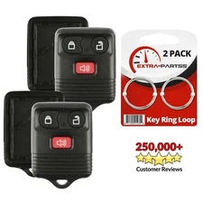 2 For 2005-2011 Ford Ranger Keyless Entry Remote Car Key Fob Shell Case Pad