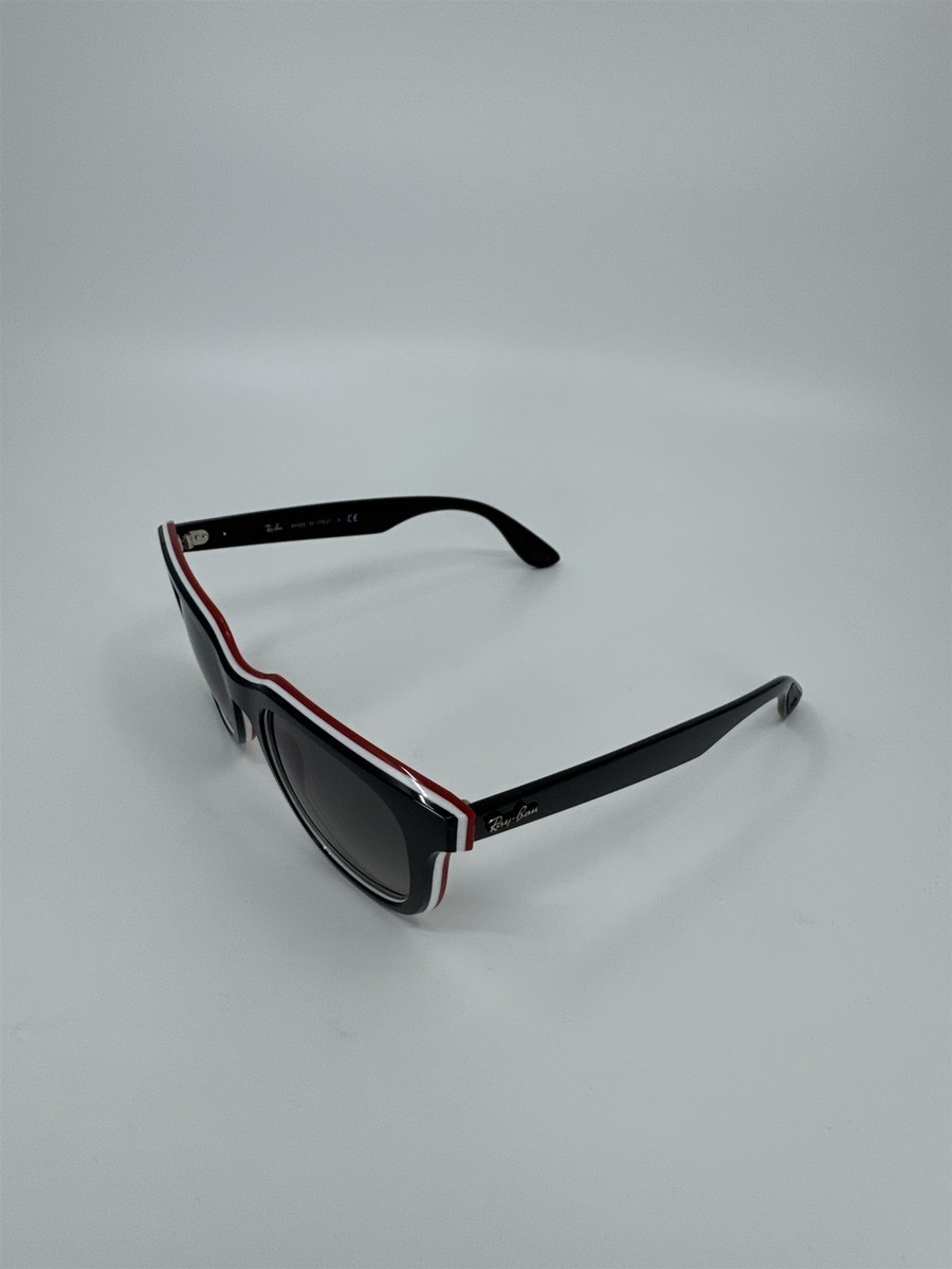 【RAY-BANレイバン】サングラス 0RB4368 BLACK WHITE RED Ray-Ban 100% UV Protection ORB4368 Red/White/Black Frame