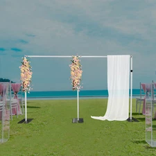 Pipe and Drape Backdrop Stand Kit, Drape Stand kit, Adjustable Backdrop Stand