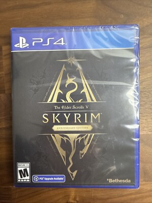 The Elder Scrolls V: Skyrim Anniversary Edition PS4 PlayStation 4 PS5 Upgrade