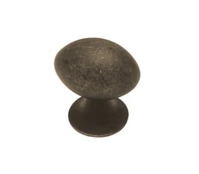PN0394C-SN Small Football Design Oil Rubbed Bronze Drawer Knob 