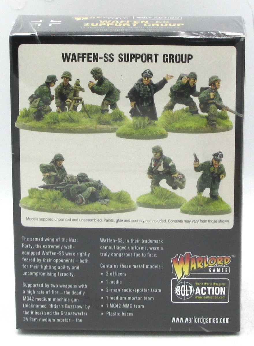 Bolt Action 402212107 Waffen-SS Support Group (German) WWII