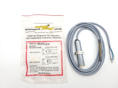 Turck BI5-G18-AZ3X Inductive Proximity Sensors Embeddable 20-250VAC 60mm 2-Wire