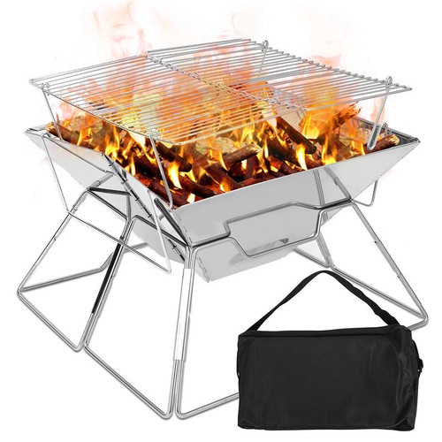 Feuerschale camping Grills Garten Feuerstelle rost Outdoor Lagerfeuer