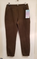 Ivivva NWT Forever In Fleece Sweatpant Sizes 7 12 14 MILT Green Cotton Fleece