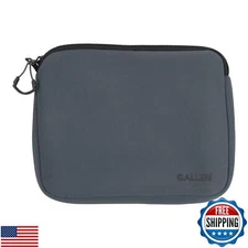 Allen Company Neoprene Pistol Pouch, Full-Size Handguns up to 9”, Charcoal