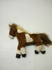 HORSE PONY PASSPORT HUGFUN HUG FUN-STUFFED PLUSH APPALOOSA WHITE BROWN SPOT