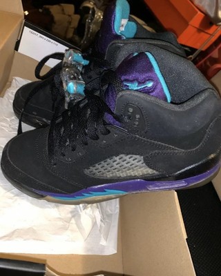 jordan black grape 5s