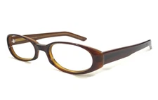 Vintage a/p Lab Eyeglasses Frames a/p-722 3.BRT Brown Tortoise Oval 50-18-140