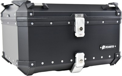 FC-Moto Terreno EVO 65L Alu Topcase - Schwarz Wasserdicht 65 Liter
