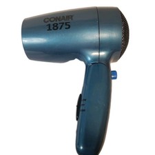Conair Folding Handle Travel Hair Dryer 1600 W 2 Heat/speed Setting Tested Works