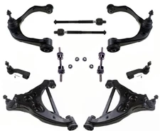 Front Upper & Lower Control Arms Tie Rods & Links For Ford Expedition 2018-2022