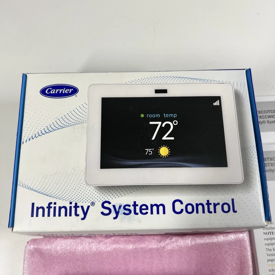 NEW Carrier SYSTXCCWIC01-C Infinity System Control Wi-Fi Digital Touchscreen - Image 2 of 4