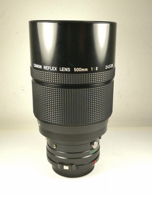 Canon FD Reflex 500mm 1:8 Lens 