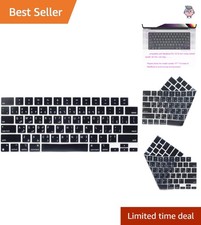 Ultra-Thin Silicone Arabic Keyboard Protector for 2021-2026 MacBook Models