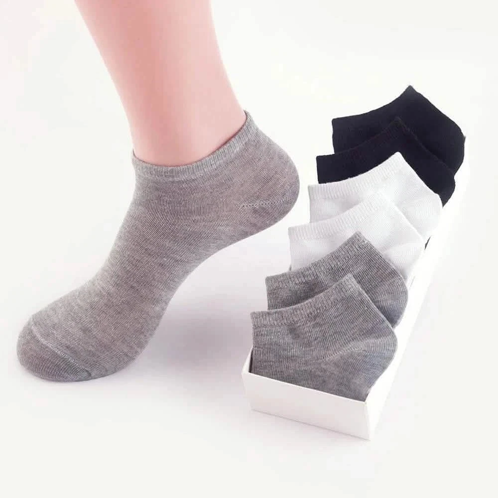 10-Pairs: Women's Solid Color Ankle Socks
Opens in a new window or tab