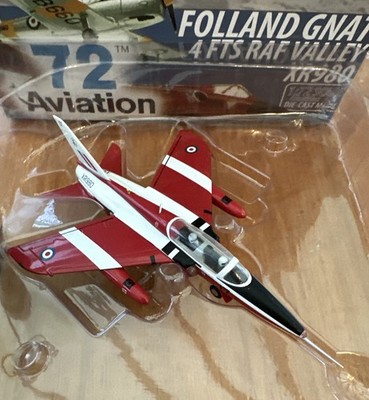 72 Aviation Folland Gnat - RAF Valley - 4 FTS XR980 Limited Edition AV72-22005