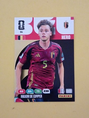 Panini Adrenalyn XL WM 2026 Maxim De Cuyper