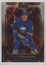 2021-22 O-Pee-Chee Platinum Hot Magma 431/499 Victor Olofsson #118 5d9